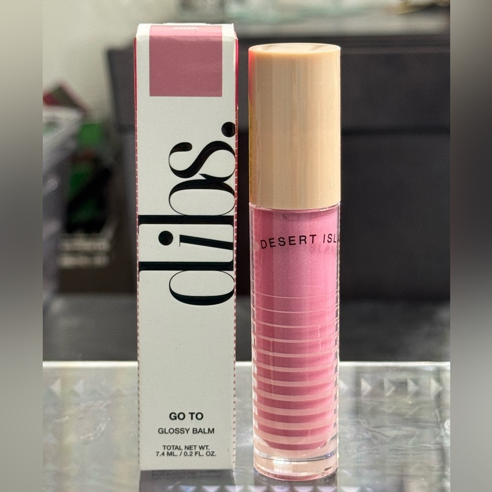Dibs Go To Glossy Balm in Shade Rock Candy